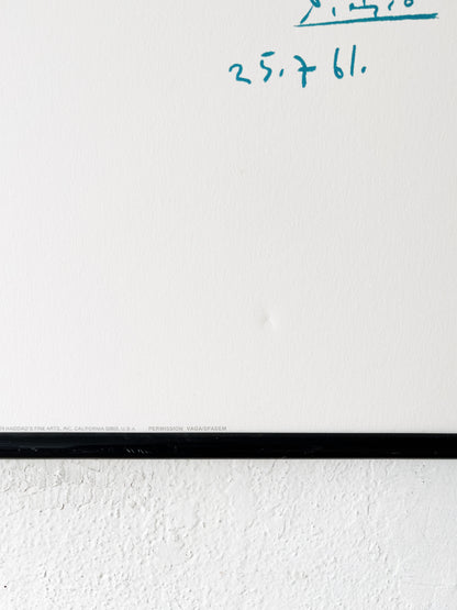 1970s Picasso Offset Lithogrpahic Print