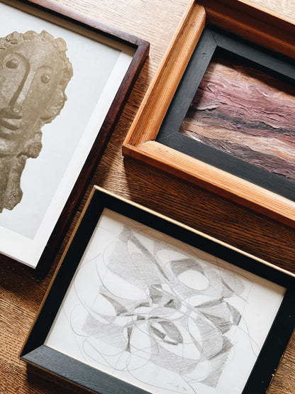 Mid Century Pencil Sketch