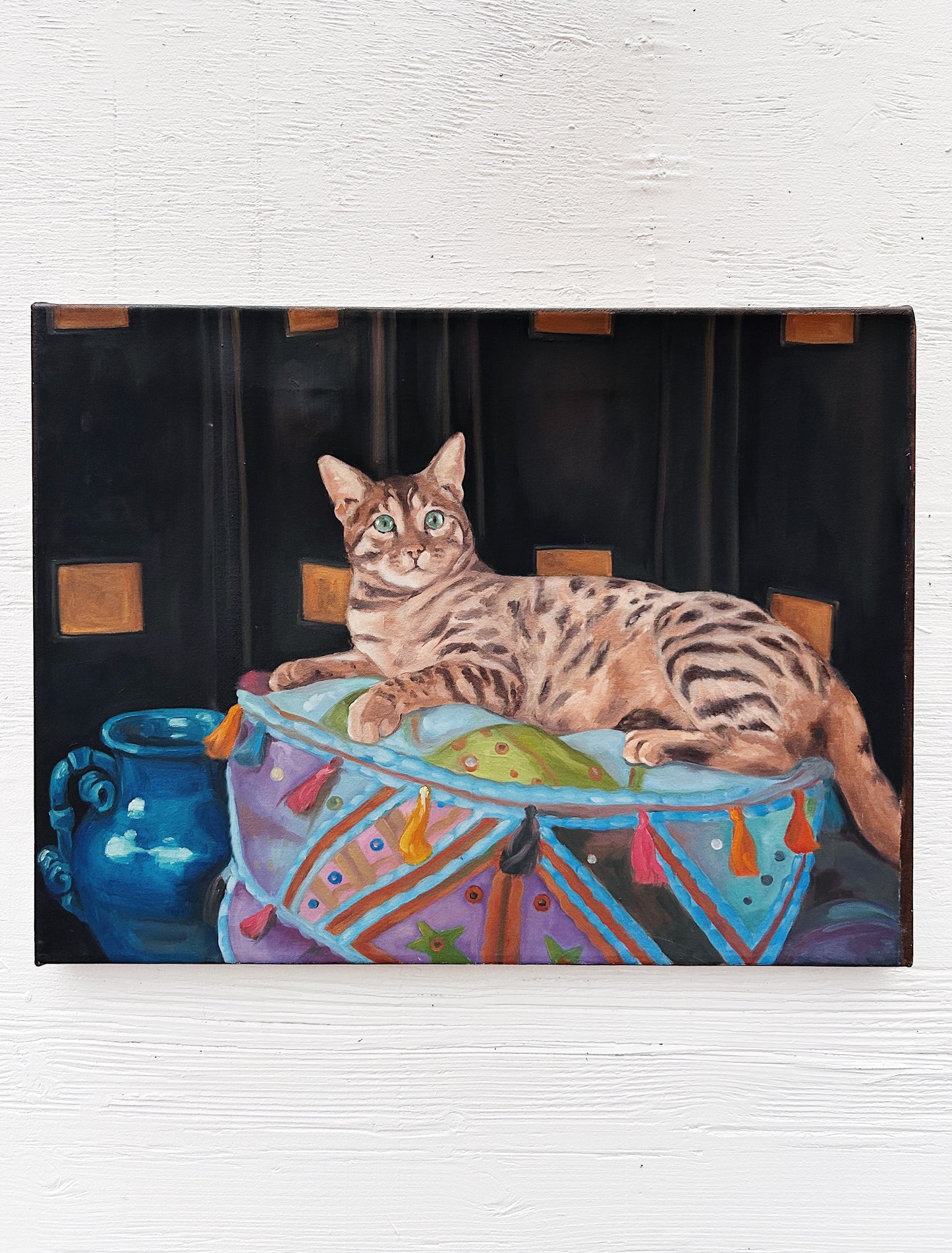 Vintage Folk Art Painting