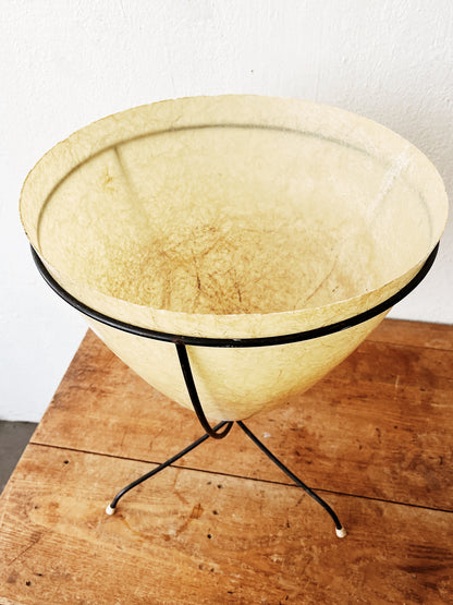 Mid Century Fiberglass Bullet Planter