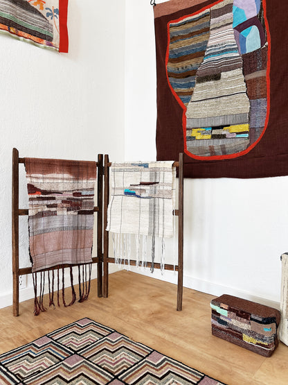 Jess Feury Weaving 'Bones'