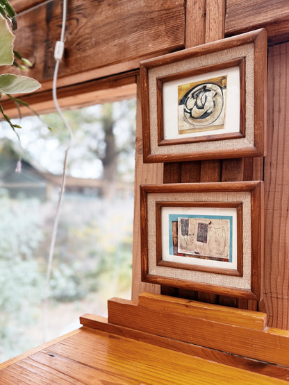 Ben Nicholson Framed Bookplate