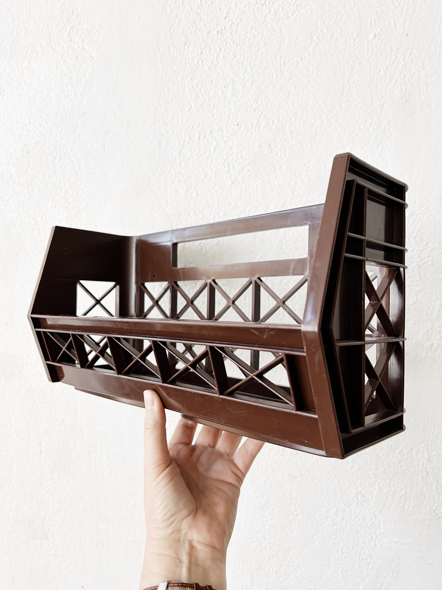 Vintage Milk Carton Shelf