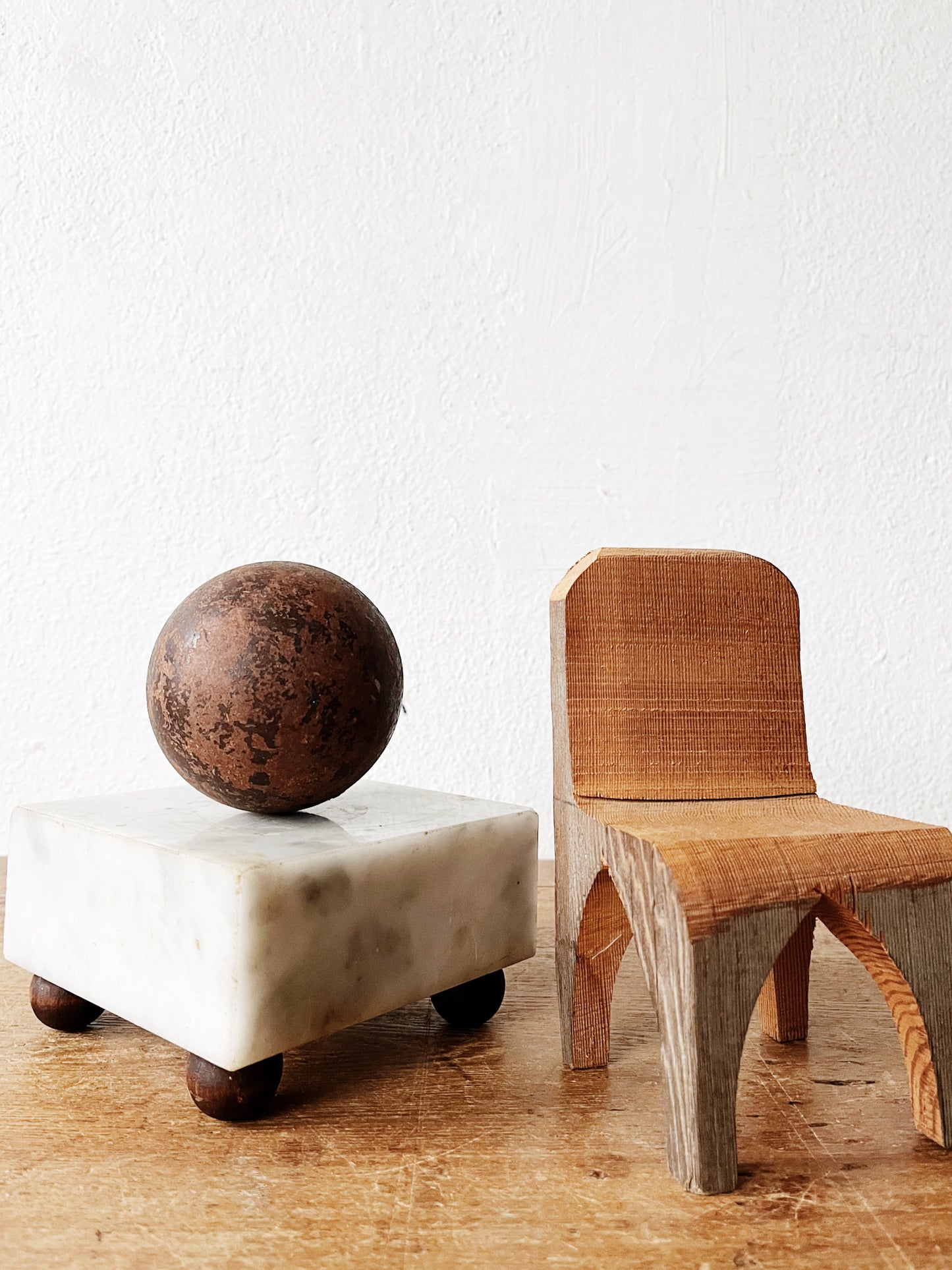 Vintage Gustavian Folk Chair Model