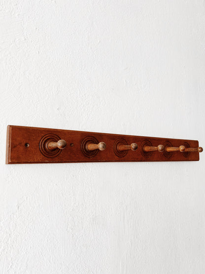 Antique Bullseye Coat Rack