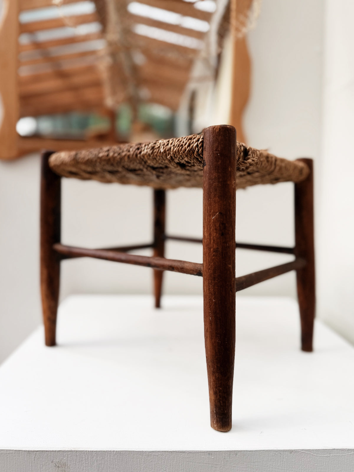 Antique Rope Stool