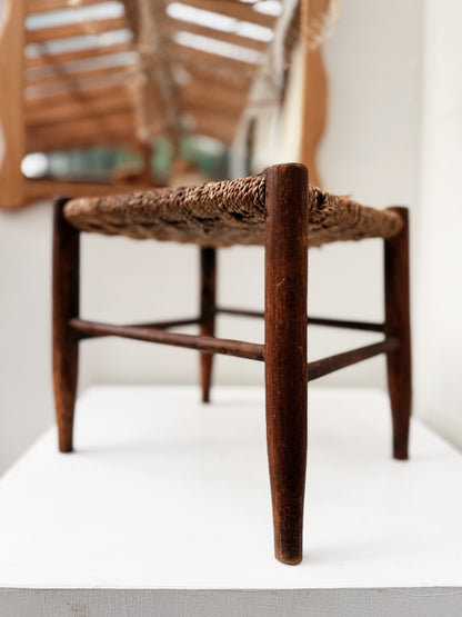 Antique Rope Stool