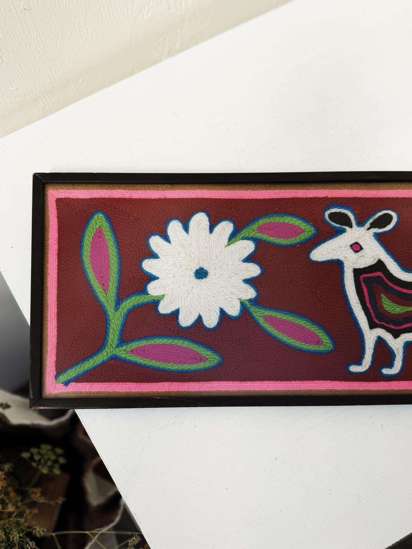 Vintage Huichol Folk Art