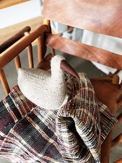 Vintage Cotton Rag Rug