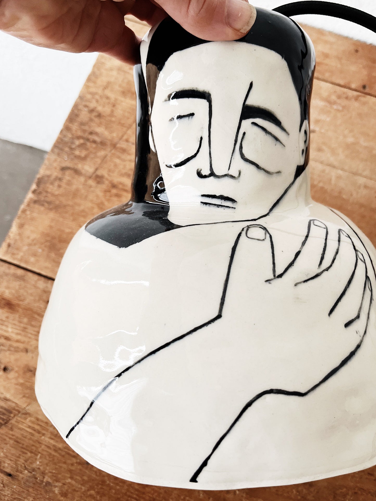 Rebecca Boraz Ceramic Lamp