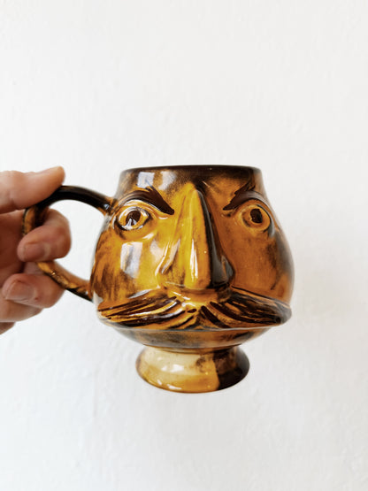 Vintage Mustache Mug