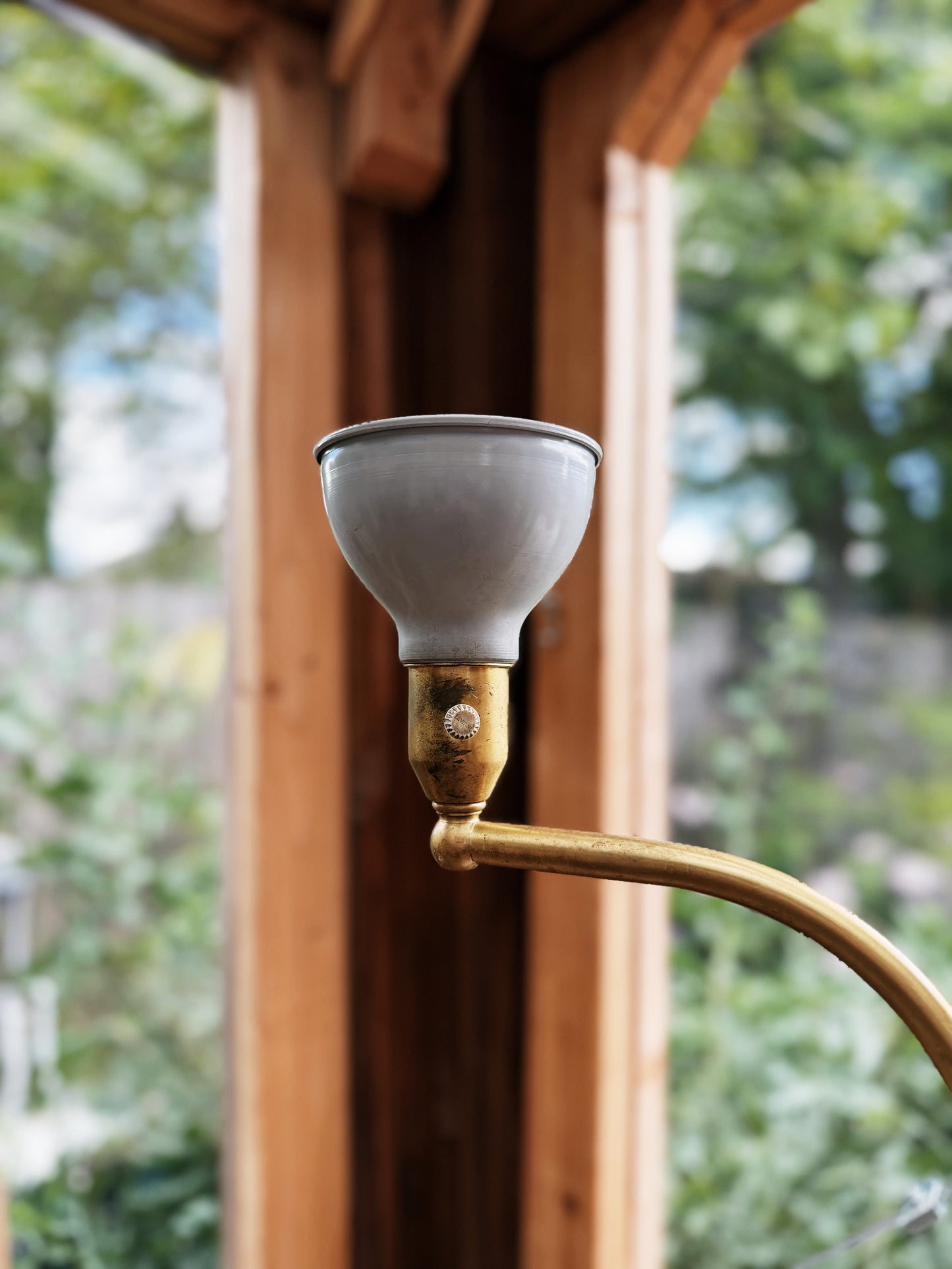 Mid Century MG Wheeler 'Sight Light' Floor Lamp