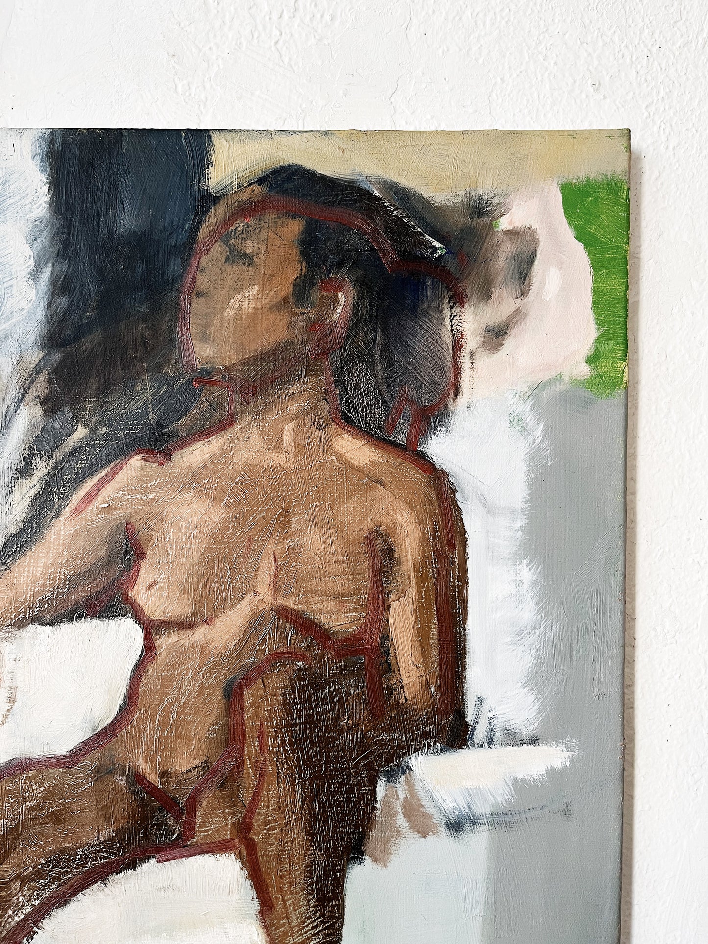 Vintage Figural Painting