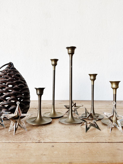 Cast Iron Pinecone Luminary