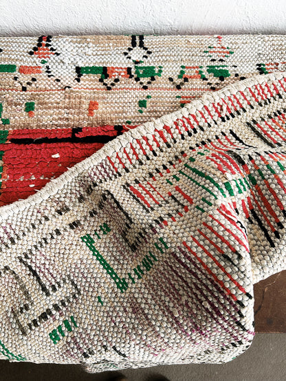 Vintage Boujaad Moroccan Wool Rug