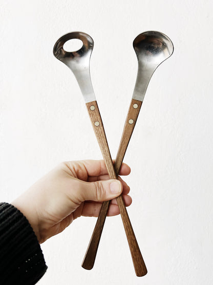 Vintage Japanese Salad Servers