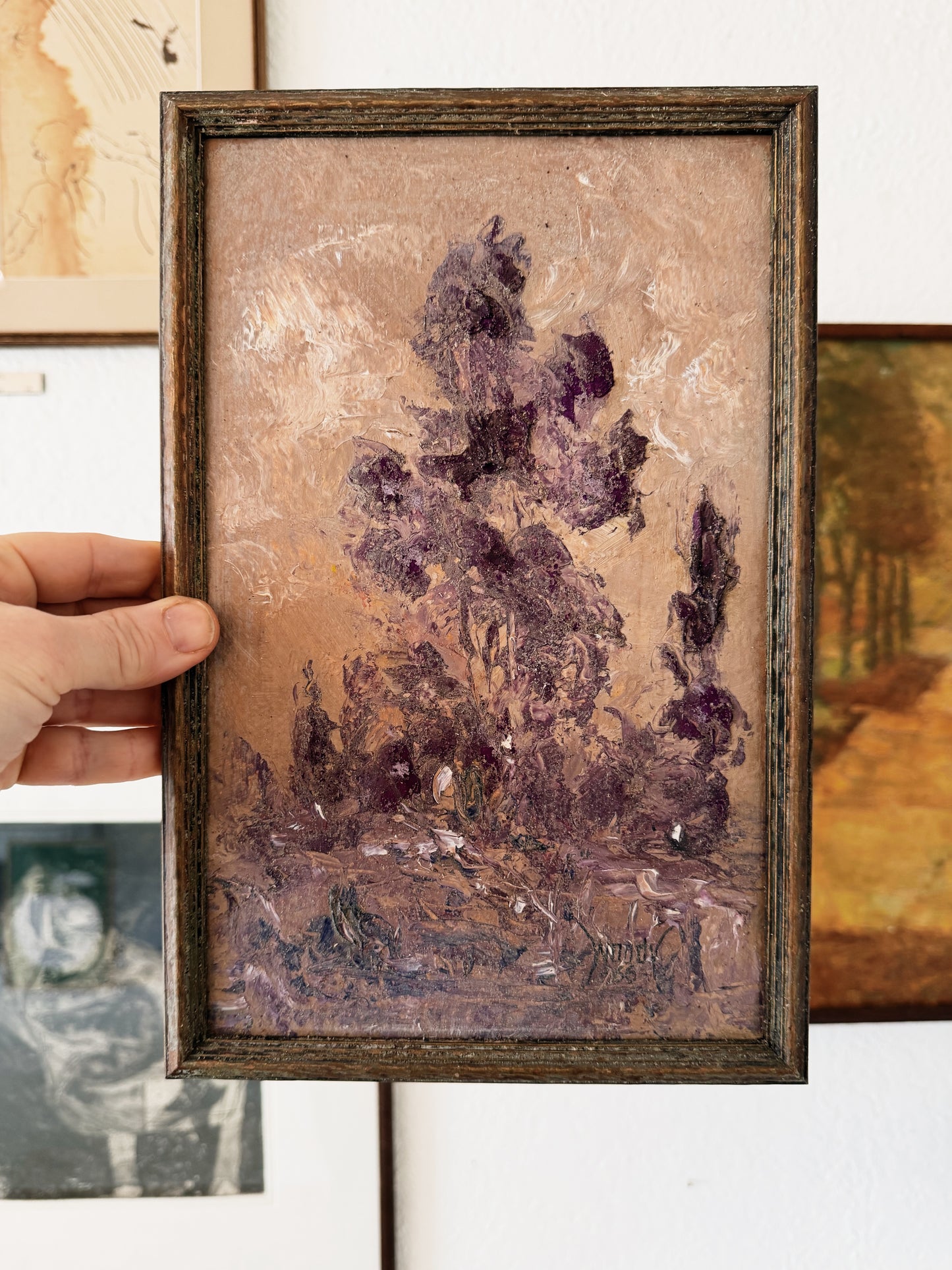 Woodson 'Woody' Tallman Abstract Landscape Painting