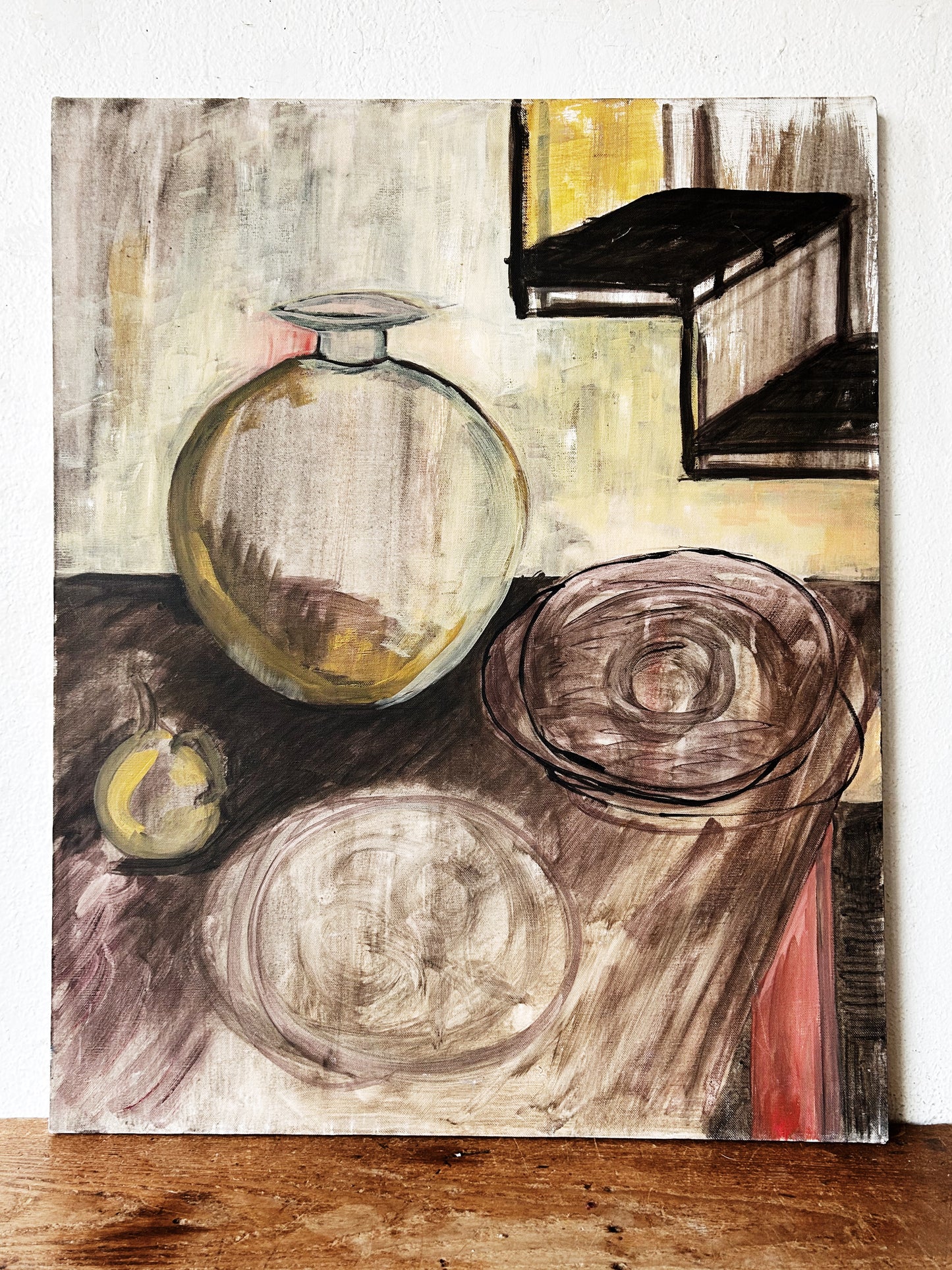 Large Vintage Original Still Life Painting