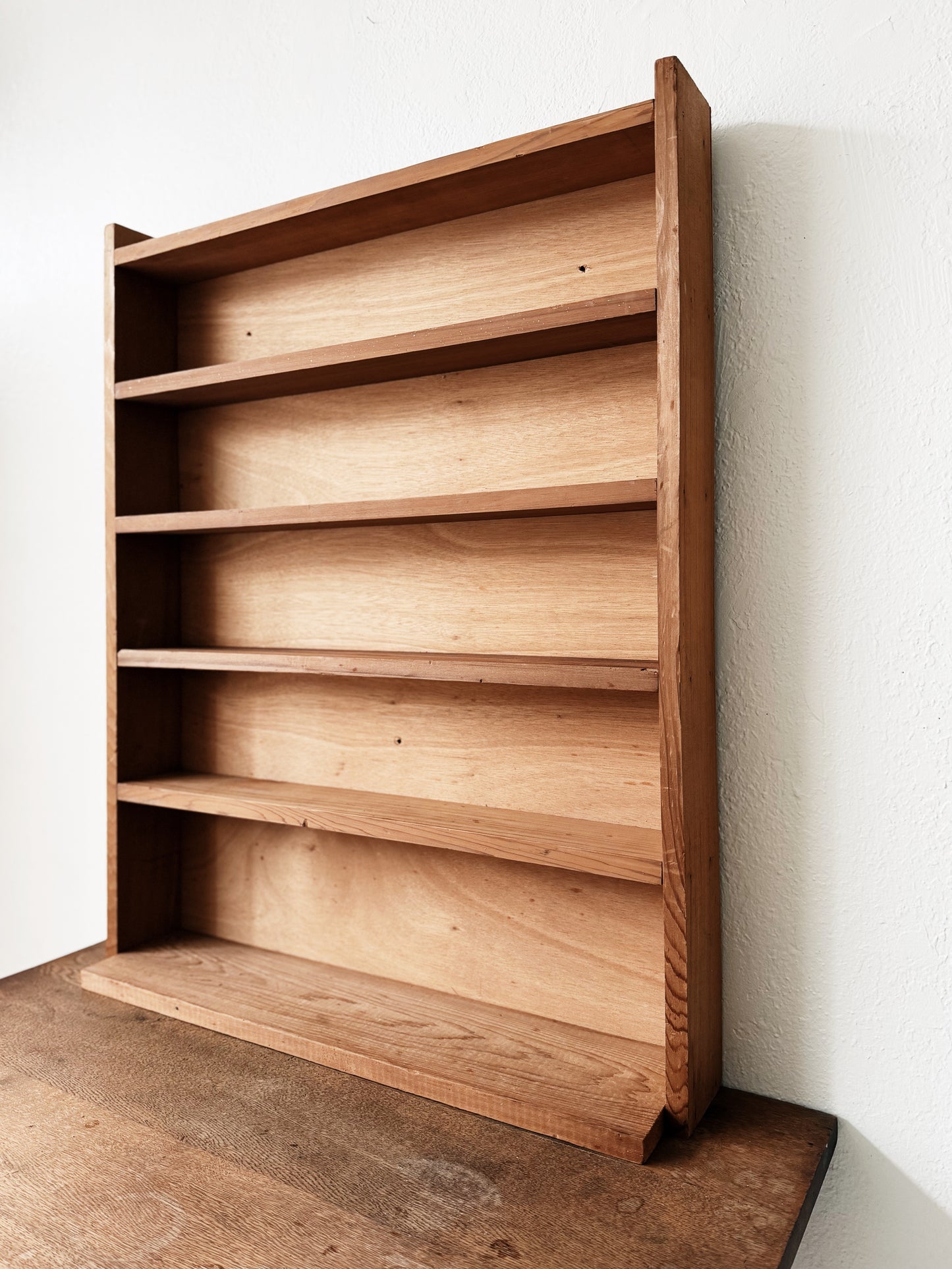 Handmade Shallow Wood Shelf