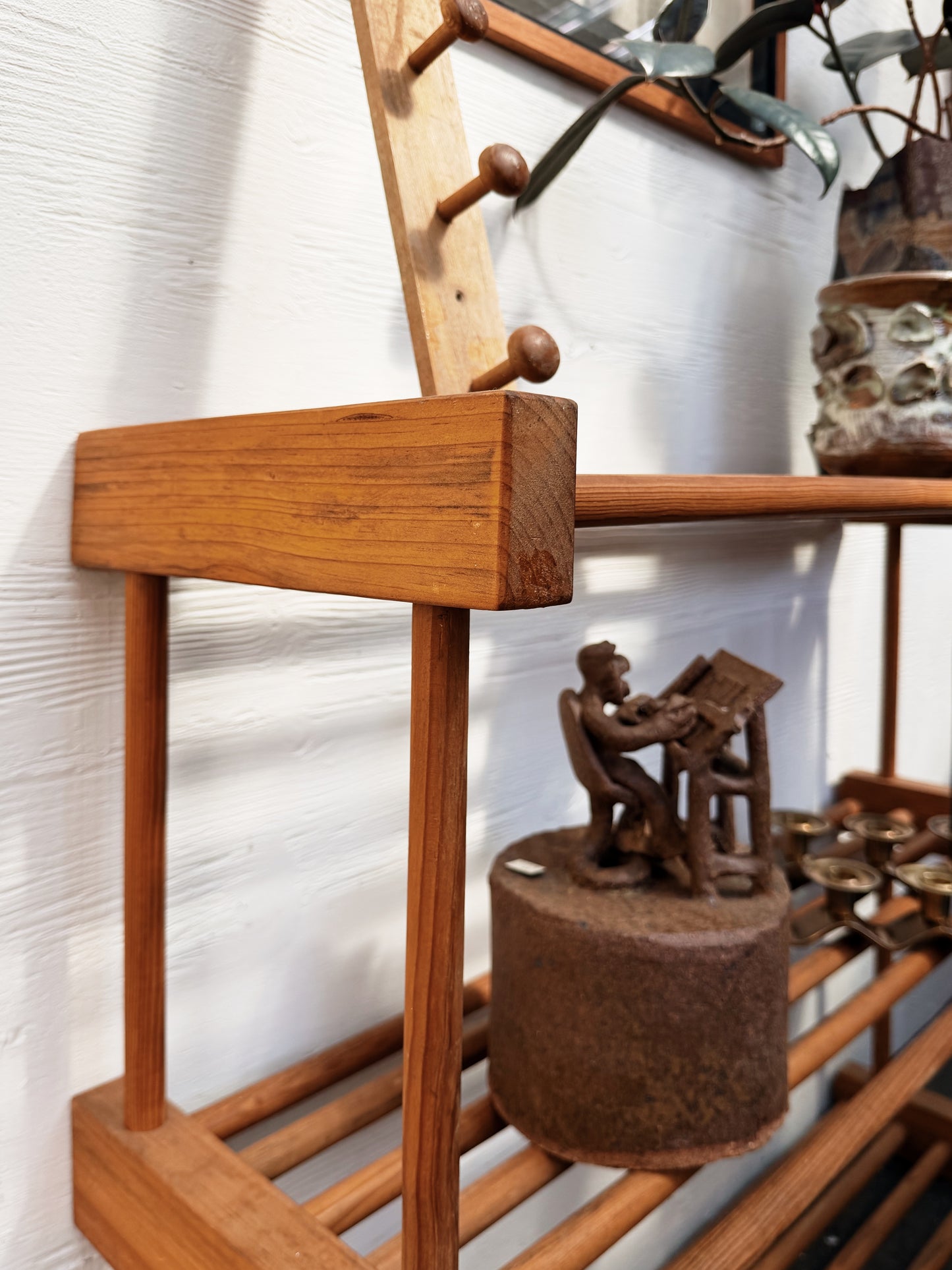 Vintage Dowel Shelf