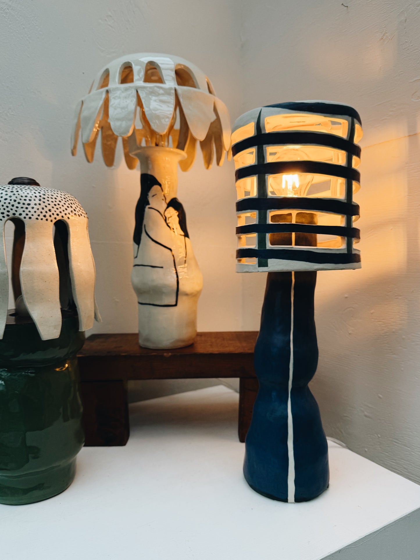 Rebecca Boraz Ceramic Lamp