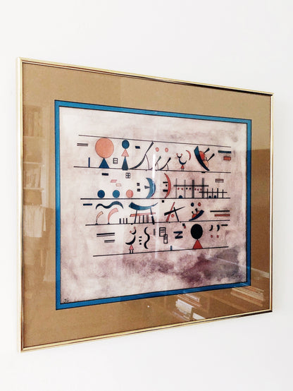 Large Vintage 1930s Art Deco Print