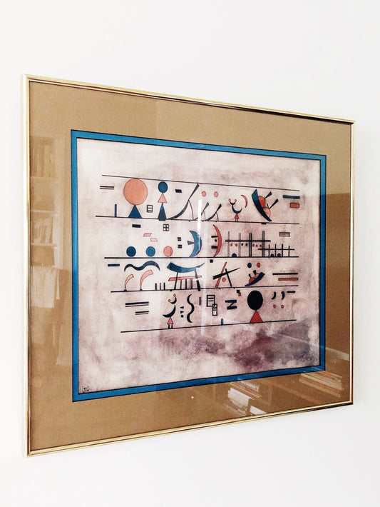 Large Vintage 1930s Art Deco Print