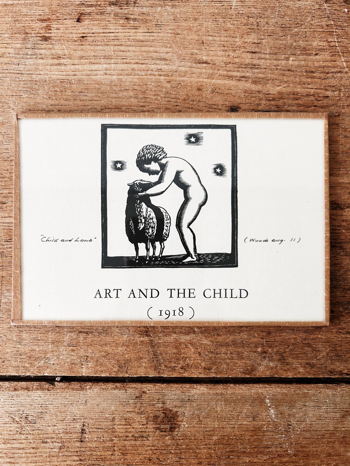 1930s Rockwell Kent Woodblock Print