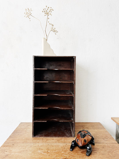 Vintage Large Wood Flat File