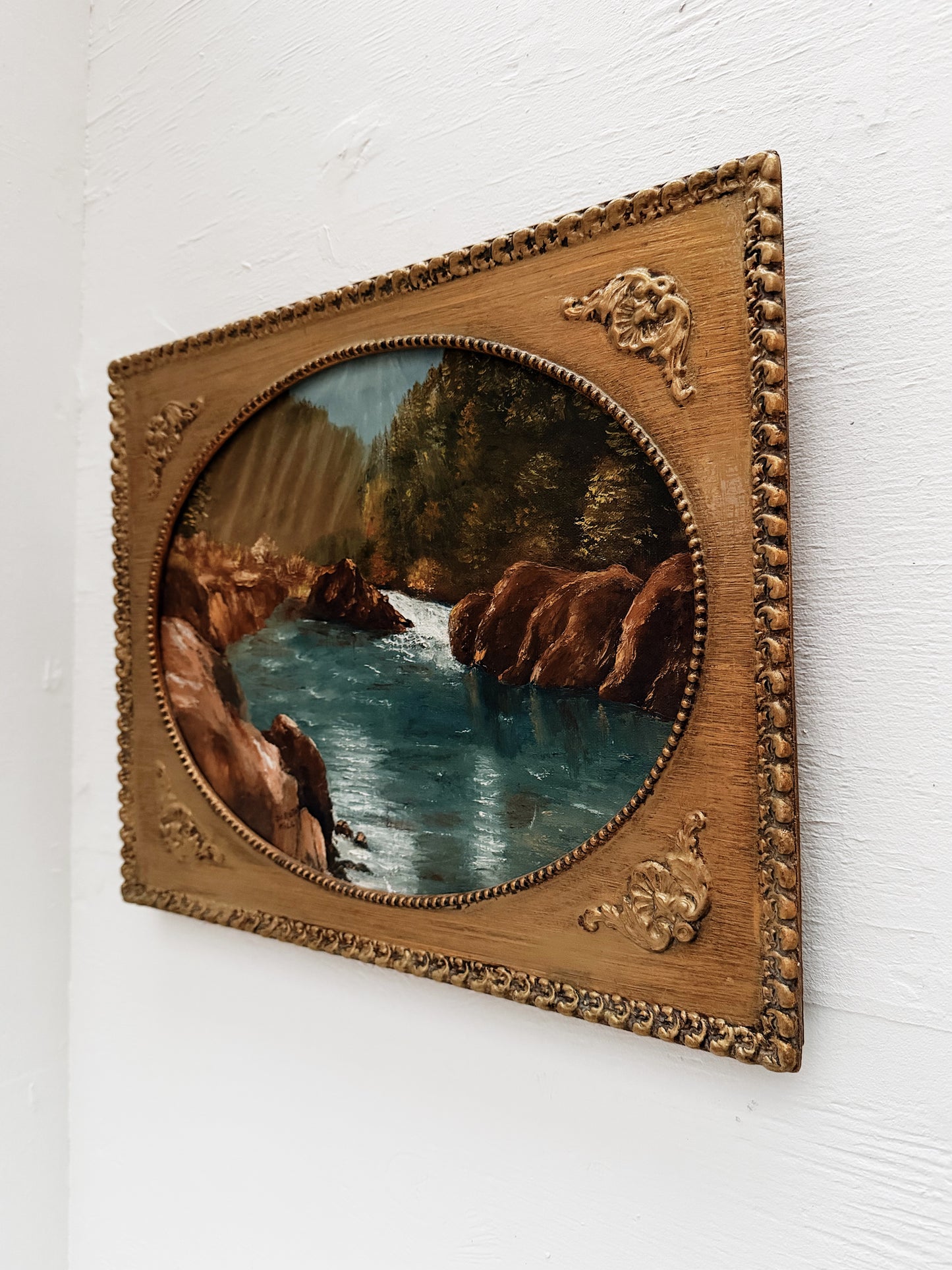 Antique Landscape Painting