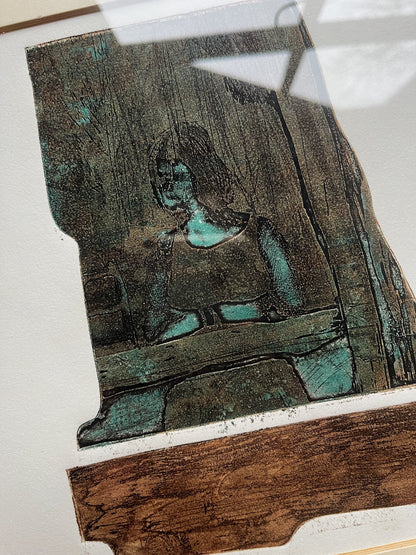 Vintage Dale Schmidt Snyder Etching
