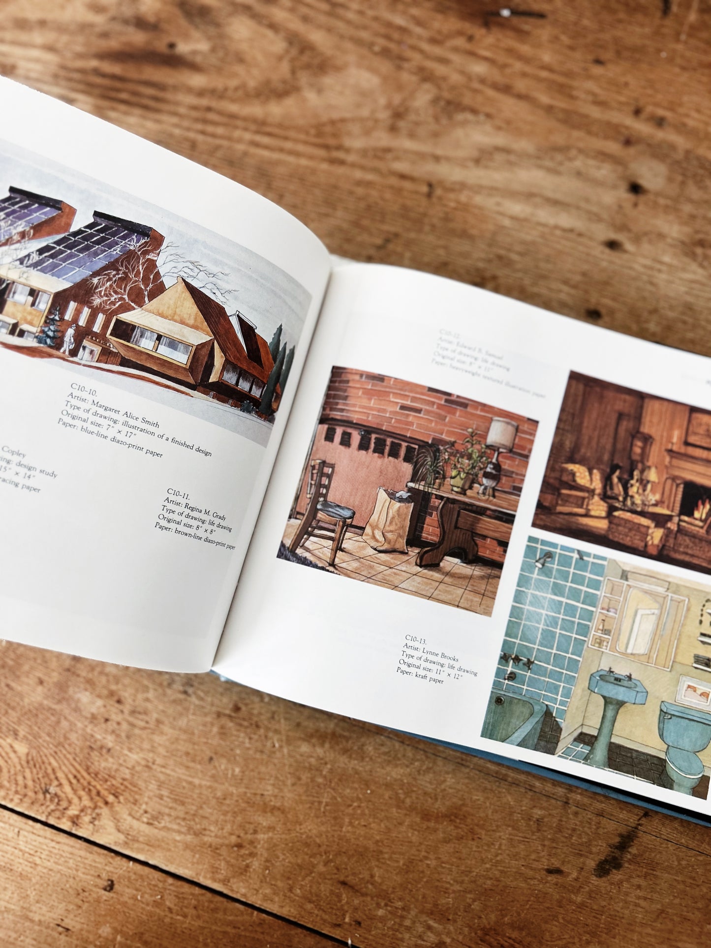 Vintage Drawing Book