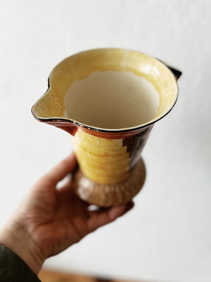 Antique English Art Pottery Pitcher