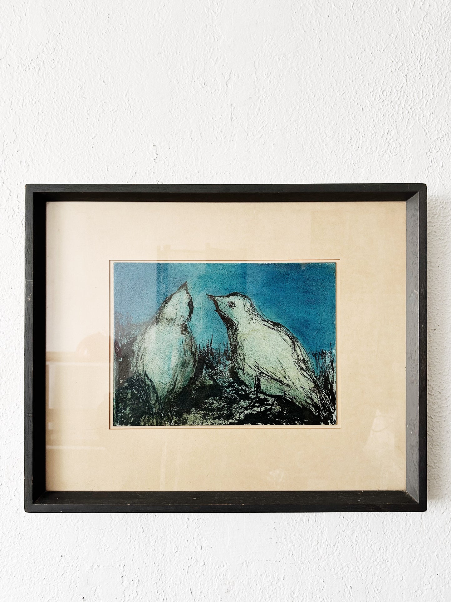 Mid Century Original Signed Painting