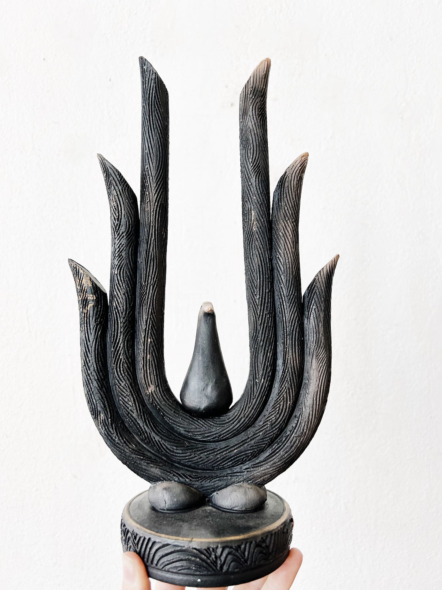 Vintage Ceramic Folk Art Sculpture