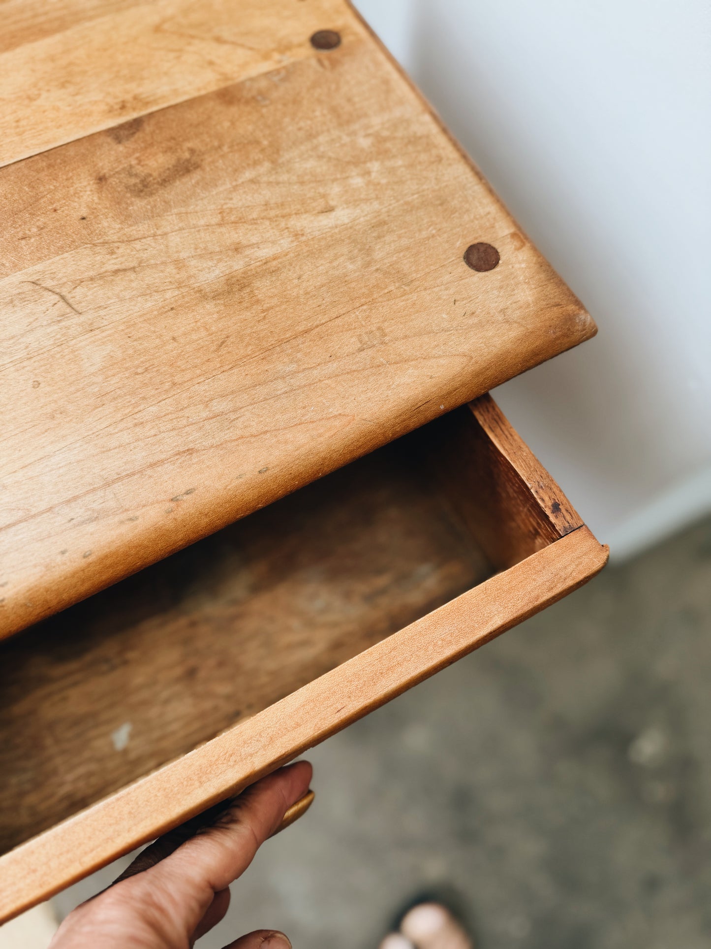 Vintage Shaker Side Table