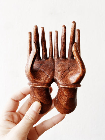 Vintage Wood Hands