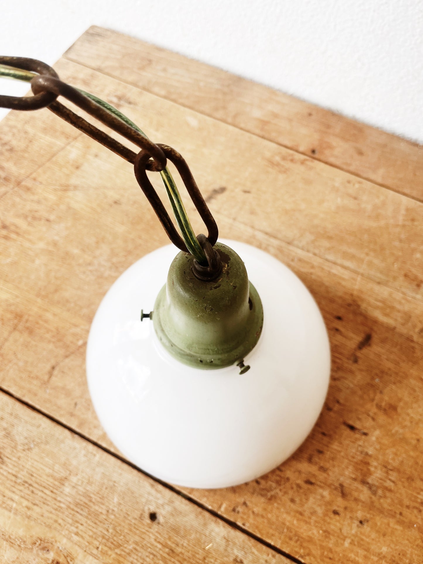 1920s Farmhouse Pendant Light
