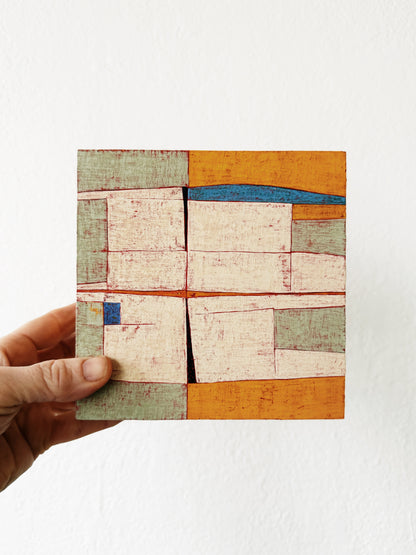 Hard Edge Abstract Painting