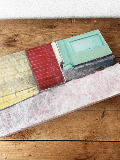 Original Encaustic Painting ‘San Francisco Doorway’