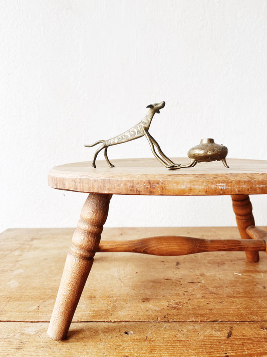 Petite Primitive Folk Stool