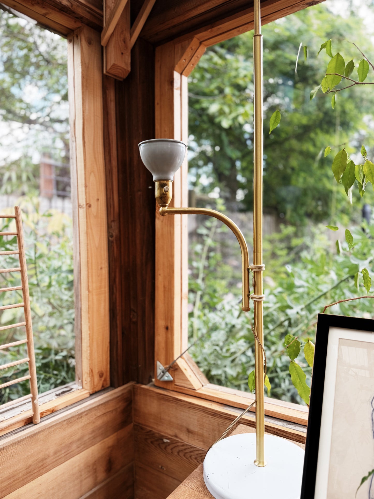 Mid Century MG Wheeler 'Sight Light' Floor Lamp