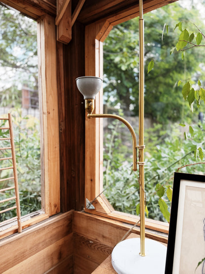 Mid Century MG Wheeler 'Sight Light' Floor Lamp