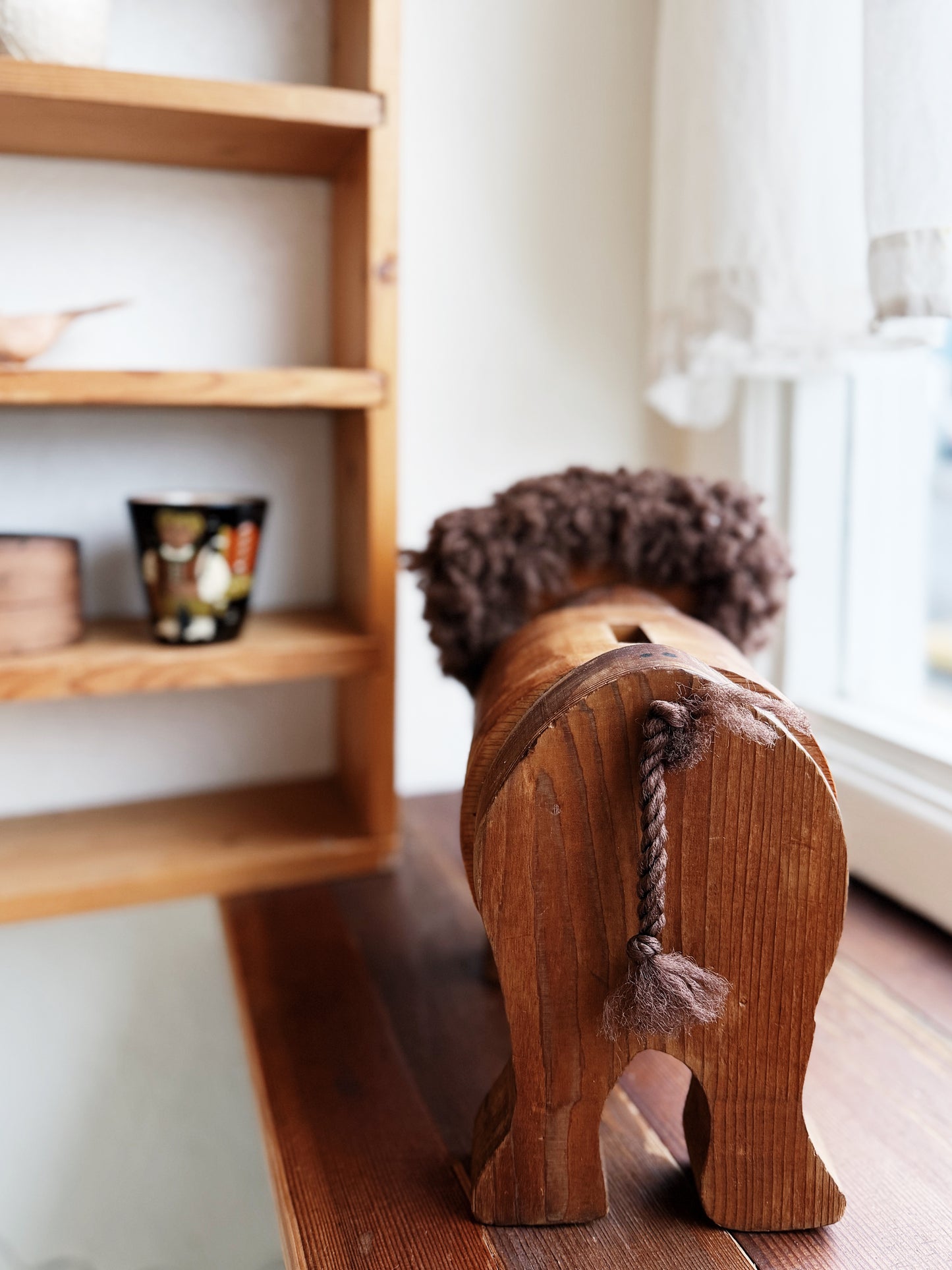 Handmade Folk Art Lion