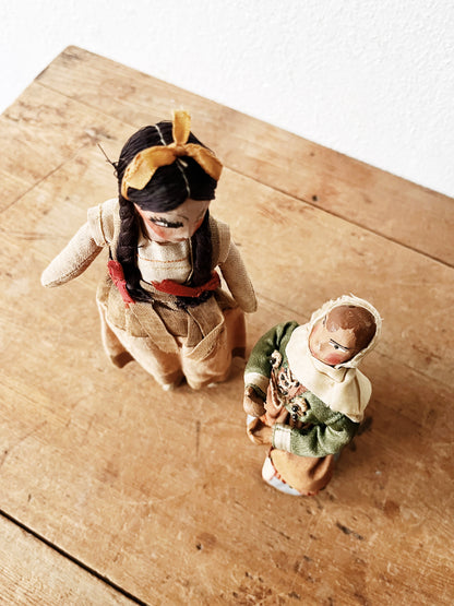 Antique Danish Folk Doll