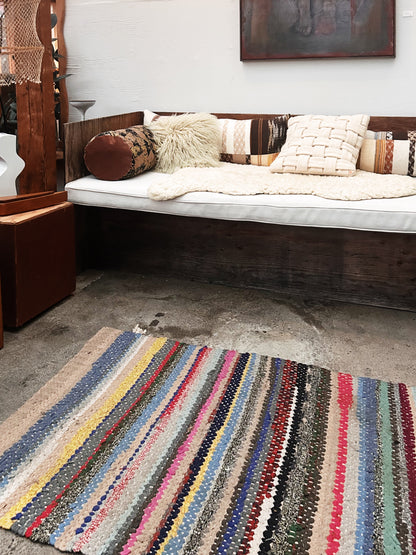 Antique Cotton Rag Rug