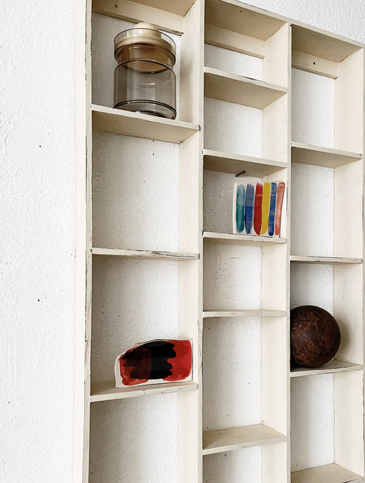 Handmade Cubby Shelf