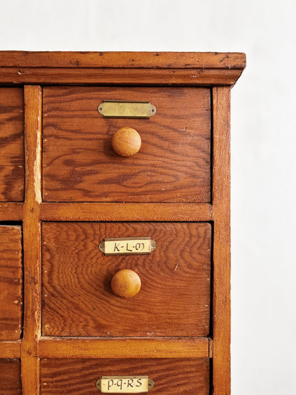 Vintage Apothecary Cabinet