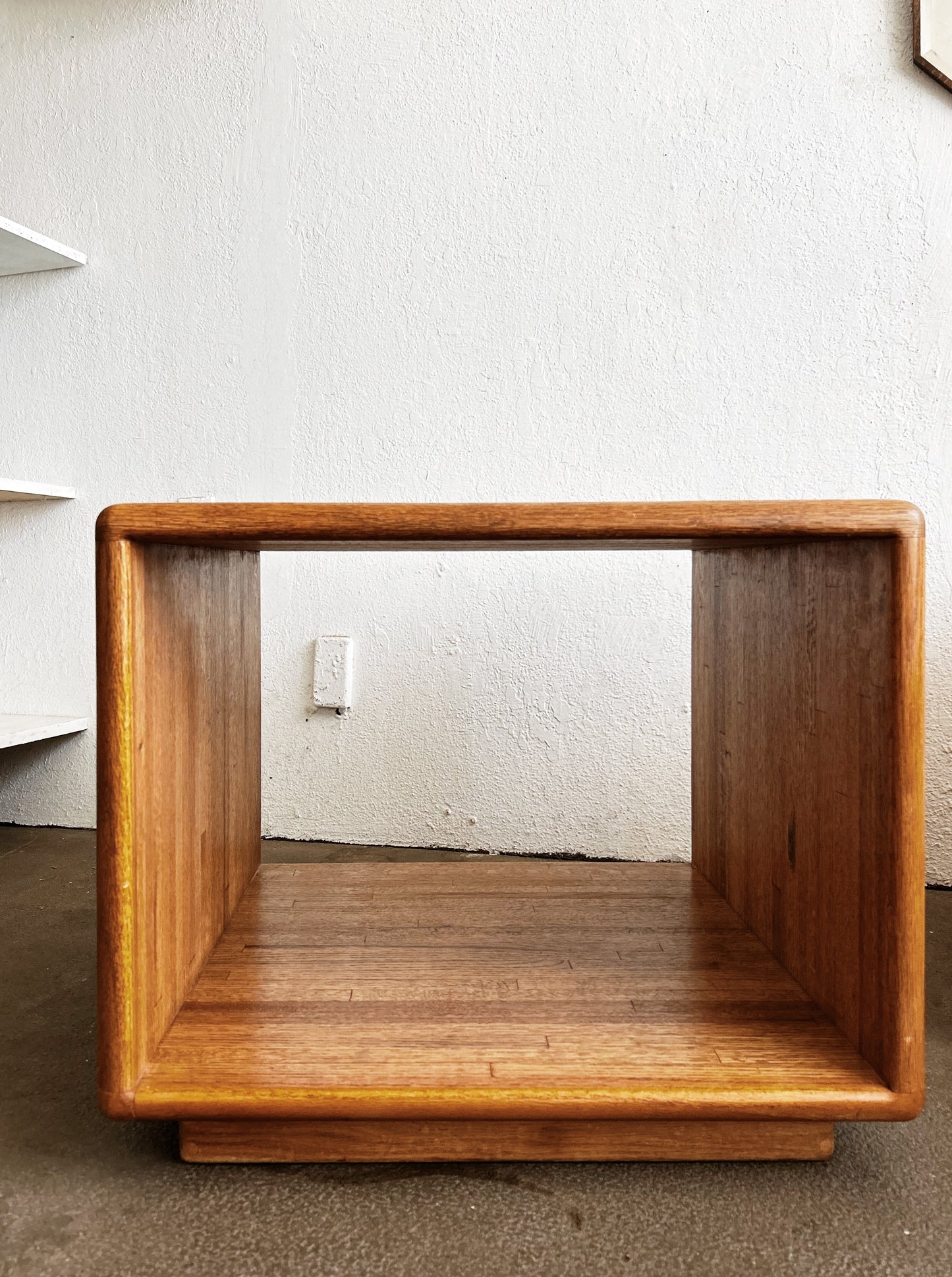 Vintage Oak Cube Tables