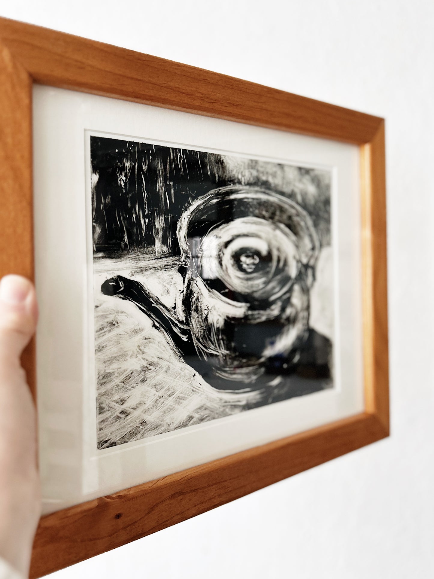 Original Vintage Framed Etching